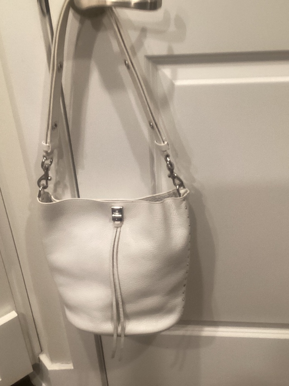 Rebbeca Minkoff bag white